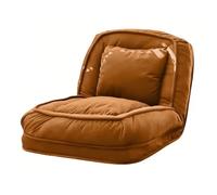 WANGHAI-666 Canapés Canapé-lit Pliable, Chaise Longue inclinable, for Balcon, Tatami, monoplace, Paresseux(Orange,Petit)