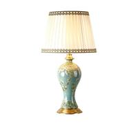 WANGHAI-666 Lampe de Chevet Lampe de Table en céramique Style Rural, Lampe Chevet Romantique et chaleureuse for Chambre à Coucher, Grande décorative for Salon