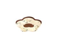 WANGHAI-666 Plafonnier Luminaires de Chambre à Coucher Base Fer Lampes décoratives d'intérieur Motifs en Tissu