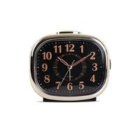 WANGHAI-666 Reveil Cloche Réveils Multifonctions sans tic-tac, Fonction Snooze, horloges de Chevet avec veilleuse, réveil Lumineux avec Musique Horlogue de Chevet