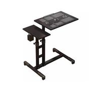 WANGHAI-666 Table Pliante Mobile Bureau de lit Rotatif Pliant et Mobile, Table de Chevet Minimaliste for la Maison, Bureau d'ordinateur Portable Table de Chevet relevable