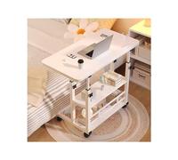 WANGHAI-666 Table Pliante Mobile Table de Chevet Mobile for Chambre à Coucher, Table d'ordinateur élévatrice Simple, Petit dortoir, Bureau, canapé, Bureau d'étude Table de Chevet relevable
