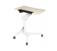 WANGHAI-666 Table Pliante Mobile Table élévatrice pneumatique sur Pied, canapé Automatique Minimaliste, Bureau Mobile, Table de Podium en Bois Massif Table de Chevet relevable