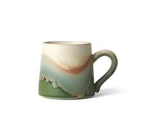 WANGHAI-666 Tasses à café Tasse à café verte Shanye, 1 tasse fabriquée au four d'une capacité de 325 ml for un usage personnel ou envoyer ami