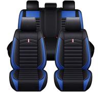 wanghailong Voiture Ensembles de Housses de siège pour Land Rover Discovery3 (7seats), Respirant Couvre Antidérapant Protecteurs de Siège,G/Black-Blue
