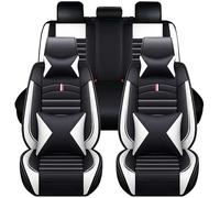 wanghailong Voiture Ensembles de Housses de siège pour Land Rover Discovery3 (7seats), Respirant Couvre Antidérapant Protecteurs de Siège,J/Black-White