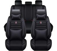 wanghailong Voiture Ensembles de Housses de siège pour Land Rover Discovery4 LR4 (7seats), Respirant Couvre Antidérapant Protecteurs de Siège,F/Black-Black
