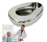 wanghaiyanBD Bassin de Soins pour bassins de lit avec Couvercle, Toilettes pour Personnes âgées paralysées alitées, Hommes et Femmes Adultes, Urinoir pour Personnes âgées Enceintes