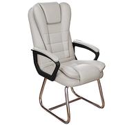 wanghaiyanBD Chaise d'ordinateur, chaise de bureau ergonomique à dossier haut, chaise de bureau style course à pieds arqués, design double coussin de siège, adaptée pour salle de réunion, chaise de