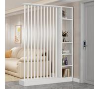 wanghaiyanBD Cloison murale en bois avec étagères - Cloison murale pour casier, bibliothèque, écran d'intimité autoportant et casier pour la maison et le bureau