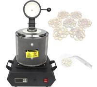 wanghaiyanBD Four de Fusion électrique, Four de Fusion d'or 1150 ℃ Machine de coulée de Four de Fusion numérique raffinage de métaux précieux Or Argent étain Aluminium