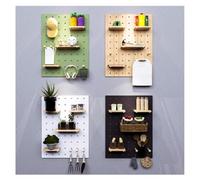 wanghaiyanBD Kit d'organisation murale en bois pour bureau et maison, affichage décoratif, 60 x 120 cm