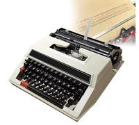 wanghaiyanBD Machine à écrire manuelle classique à l'ancienne - Portable et facile à utiliser