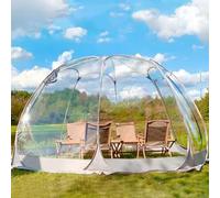 wanghaiyanBD Tonnelle pop-up 5 à 7 personnes, dôme igloo, auvent, tente d'extérieur résistante aux UV pour le camping, les fêtes dans le jardin et les événements en plein air