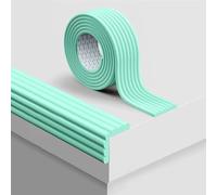 WANGJIANPENGPL Nez de Marche Escalier, Bande Antiderapante Adhesive, Bande Antidérapante Escalier, pour Escaliers, Appuis de Fenêtre, Tables a Manger, Armoires(Green,2m/6.5ft)