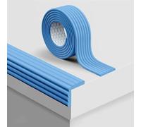 WANGJIANPENGPL Nez de Marche Escalier, Bande Antiderapante Adhesive, Bande Antidérapante Escalier, pour Escaliers, Appuis de Fenêtre, Tables a Manger, Armoires(Blue,5m/16.4ft)