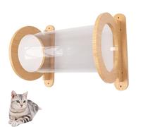 WANGJIANPENGPL Parcours Mural Chat, Etagere Murale Chat, Tunnel Mural pour Dormir, Jouer, Grimper et Se Détendre(60cm/24in)