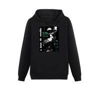 Wangjl Pullover Warm Hoodies À Bout De Souffle - Godard - Hand Silk-Screened Hoody Size L