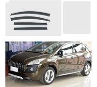 WangjunF Deflecteur Vitre Voiture pour Peugeot 3008 2011, Déflecteurs d'air,Fenêtre Latérale Pare-Pluie Accessoire Voiture