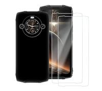 Wanglaism Coque Compatible avec Blackview BV8200 avec 2 Pièces Verre Trempé, Coque Housse de Protection Silicone Antichoc Mince Douce Noir