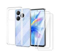 Wanglaism Coque Compatible avec Blackview Shark 9 5G avec 2 Pièces Verre Trempé, Coque Housse de Protection Silicone Antichoc Mince Douce Transparent