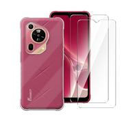 Wanglaism Coque Compatible avec Fossibot F112 Pro avec 2 Pièces Verre Trempé, Coque Housse de Protection Silicone Antichoc Mince Douce Transparent