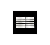 wanglan 10Pcs 2.5 Terminal Block UK2.5B Screw Connection Connect Strip 5mm² Cable Electrical Din Rail Wire Connector(ZB6 Blank)