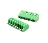 wanglan 10Pcs KF128 2.54mm 0.1" Pitch Mini PCB Screw Terminal Block Connector for Wires 2P 3P 4P 5P 6P 7P 8P 9P 10P 12P 14P 16P(10Pcs KF128-2.54-7P)
