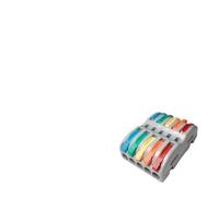 wanglan Connecteur de fil rapide universel 1/5/10, bornier électrique enfichable for épissage, connecteurs câbles, connexion SPL(P425C,1PCS)