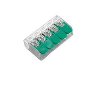 wanglan Connecteurs de fil câble, bornier rapide, connecteurs électriques, Type réutilisable, bornes à branchement, 30 100 pièces(665WG,50PCS)