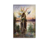 WANGLIDD Gustave Moreau Poster « The Sacred Elephant » - Art mural esthétique - Peinture sur toile pour salon - Sans cadre - 40 x 60 cm