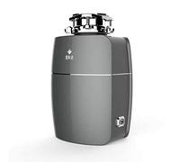 WANGLXST Durable Broyeur de déchets Alimentaires Élimination des ordures ménagères Éliminateur de déchets Silencieux, Puissant, Robuste, Facile à Installer Cuisine, Gray