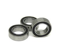 WANGMUMU 10pcs SMR106 2R Roulements à Billes en Acier Inoxydable 6x10x3mm 440c SMR106RS MR106RS MR106 ABEC-5 6 * 10 * 3 Appareils à Domicile Going (Color : Silver, Inner Diameter : 6mm)
