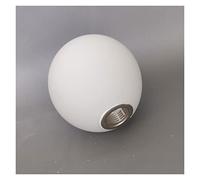 WANGMUMU Abat-Jour en Verre Blanc for Ampoule G9, Accessoire d'ouverture d'accessoire d'installation de Montage en Verre givré Globe ou Abat-Jour de Remplacement Going (Body Color : D6cm)