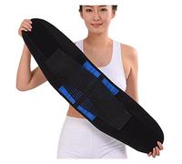WANGPIN S-6XL Grande Taille Ceinture De Soutien Lombaire Arrière pour Hommes Et Femmes Correcteur De Posture Ajustable pour Le Dos Abdominoplastie Sports Fitness Taille Trainer