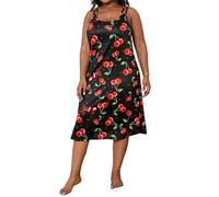 WANGQIQI Pyjamas Summer en Pyjama sous-magistrats Vêtements De Nuit À La Maison-noir-4xl