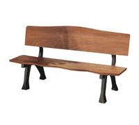 WANGRUIERHA Banc Exterieur de Parc, Banc Jardin Résistant aux Intempéries, Supportant Jusqu'à 400 Kg, Idéal pour Terrasses, Jardins, Pelouses et Rues(120x52x74cm/47x20x29in)