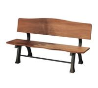 WANGRUIERHA Banc Exterieur de Parc, Banc Jardin Résistant aux Intempéries, Supportant Jusqu'à 400 Kg, Idéal pour Terrasses, Jardins, Pelouses et Rues(150x52x74cm/59x20x29in)