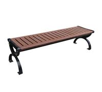 WANGRUIERHA Banc Exterieur Résistants aux Intempéries, Bancs de Jardin, Supportent Jusqu'à 300 Kg, Conviennent aux Parcs, Jardins, Résidences, Rues et Pelouses(180x40x40cm/71x16x16in)