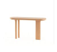 WANGRUIERHA Console D'entrée Moderne, Console Meuble en Bois Massif, à Placer Derrière Le Canapé, Convient aux Couloirs, aux Halls D'entrée, aux Salons et aux Chambres(Yellow,160x35x86cm/63x14x34in)