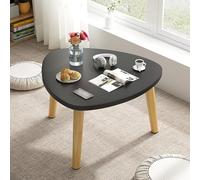 WANGRUIERHA Table Basse Pas Cher Petite, Table Basse Salon, Convient aux Chambres, Appartements, Balcons, Terrasses et Petits Espaces(Black,40x40x30cm/16x16x12in)