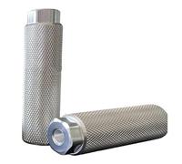 WANGSHAOWEI Cale Pied BMX Chevilles de vélo VTT 1 Paire 100x28MM Accessoires en Alliage d'aluminium antidérapant Multicolore Option(Silver)