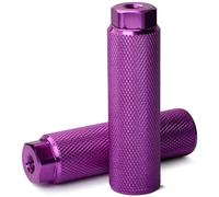 WANGSHAOWEI Cale Pied BMX Pièces de vélo VTT BMX Chevilles arrière antidérapantes Repose-Pieds(Purple)