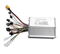 WANGSHAOWEI Controleur Trottinette Electrique Compteur de Scooter électrique 36/48/52/60 V, Compteur Code Universel, écran Couleur, Bleu, accélérateur, contrôleur approprié(60V 25A Controller)