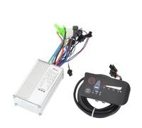 WANGSHAOWEI Controleur Trottinette Electrique Contrôleur de Moteur sans balais for vélo électrique 24 V/36 V/48 V 250 W-350 W, Panneau d'affichage et Interrupteur Vitesse, pièces(36V)