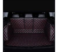 WangSiwe Voiture Tapis De Coffre Couverture ComplèTe Cuir Coffre Doublure, pour Mercedes Benz GLC C253 AMG 43 63 S 4MATIC2017-2021 Car Coffre Protection Pads Styling Accessoires,Black Red Style