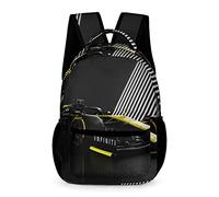 Wangsxing Sac À Dos D'école Pour Adolescents Voiture De Course Cartable Scolaire Pour Garçon Et 32x15x43cm