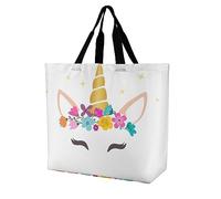 Wangsxing Sac À Main Shopping Femme Jolie Licorne Sac Cabas Fourre Grand Sac À Bandoulière Pour École Travail Plage Voyage 40x16x40cm
