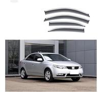 WangWeiY Lot de 4 deflecteur Voiture pour Kia Forte 2009-2017, Déflecteurs Avant ArrièRe FenêTre LatéRaux Vent VisièRe, Déflecteur d'air
