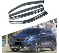 WangWeiY Lot de 4 deflecteur Voiture pour Peugeot 5008 2016-2019, Déflecteurs Avant ArrièRe FenêTre LatéRaux Vent VisièRe, Déflecteur d'air
